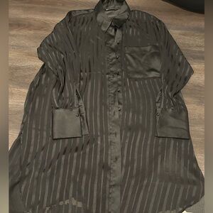 ZARA LONG DRESS SHIRT